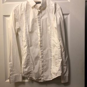 Zara white shirt size S